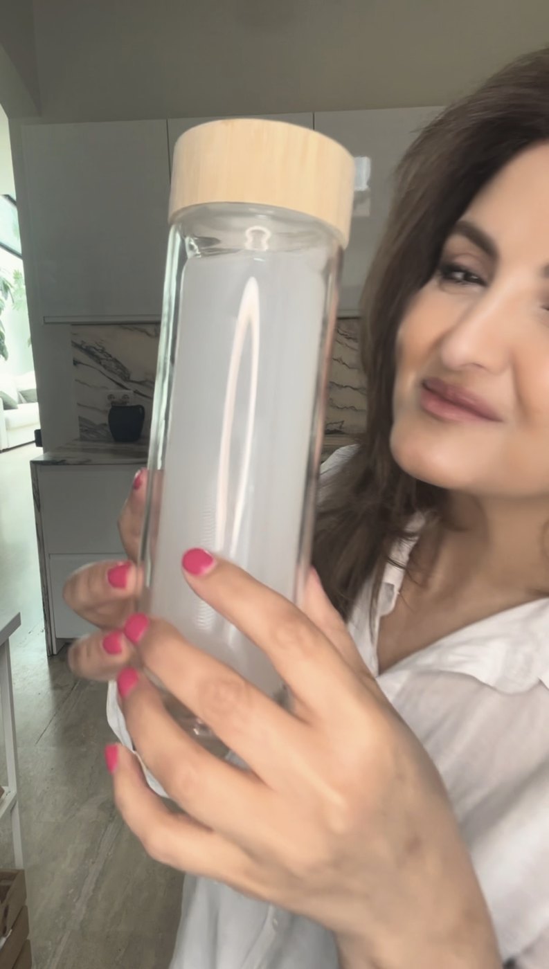 a finished bottle of frankincense water