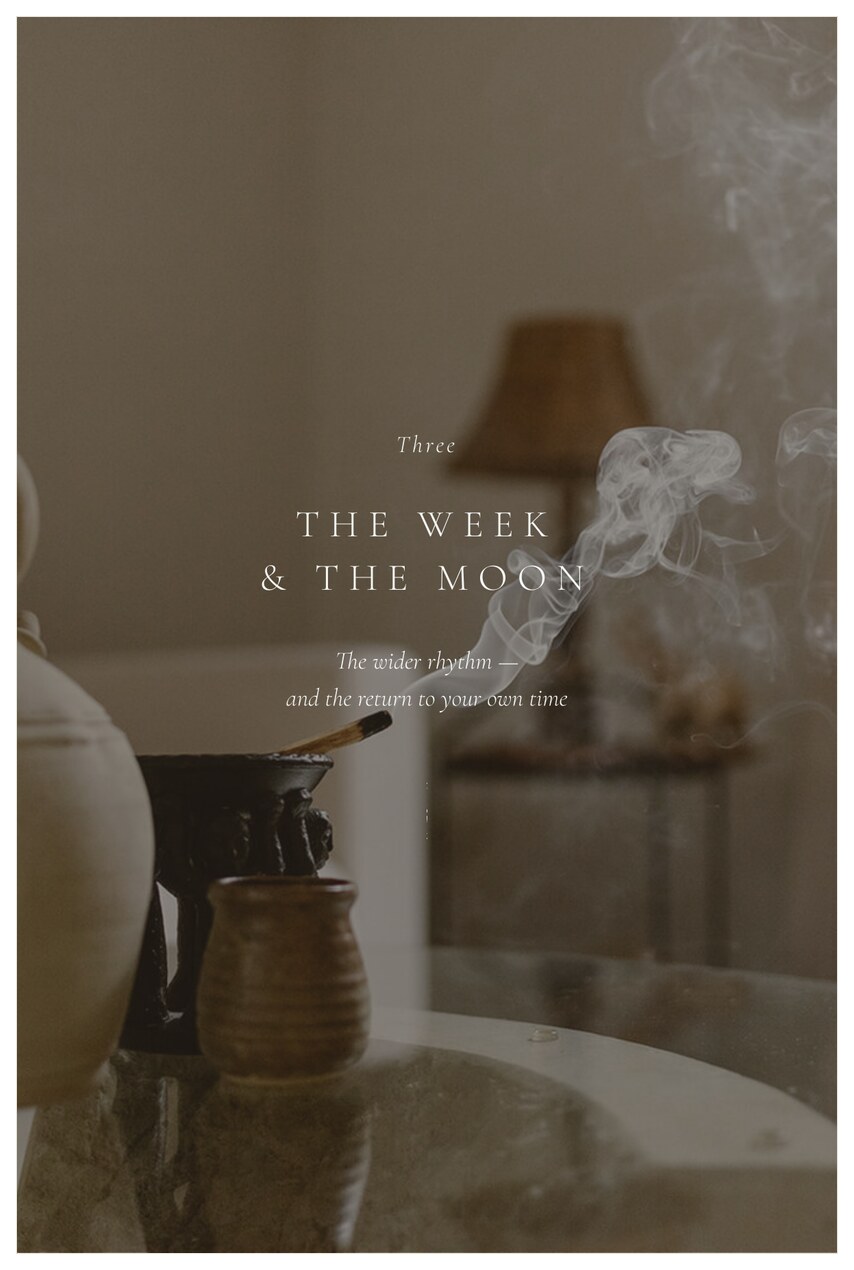 the week and the moon