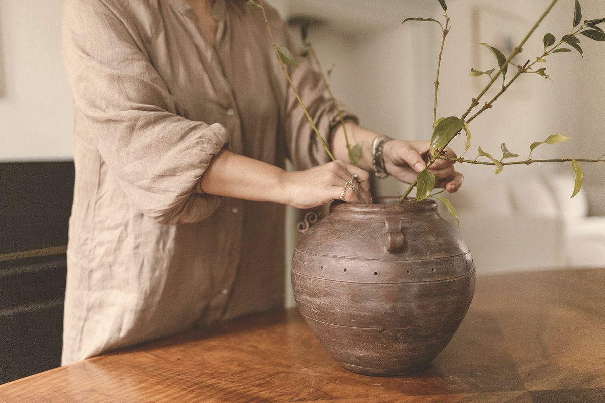 hands, botanical remedy